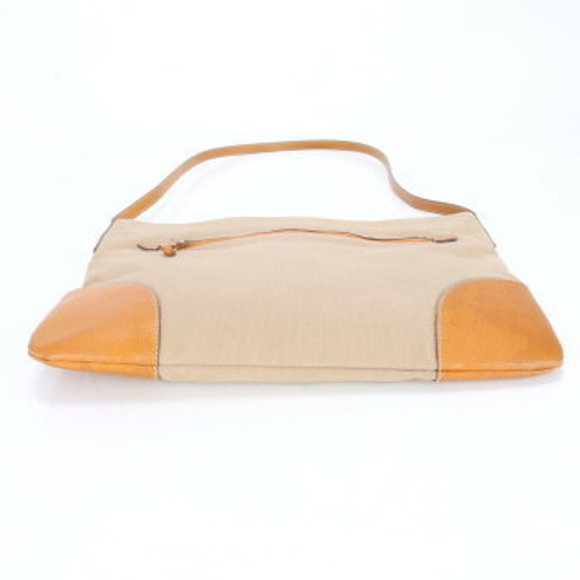 Prada triangular logo plate leather messenger business tote - Picture 8 of 11